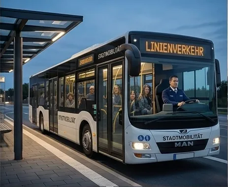 Linienbus-Fahrer (ÖPNV & Schienenersatzverkehr)