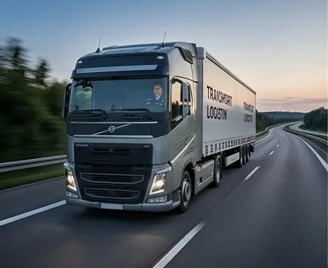 LKW-Fahrer im Fernverkehr